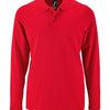 Branded SOL'S Perfect Long Sleeve Piqué Polo Shirt