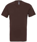 Branded Canvas Unisex Jersey V Neck T-Shirt