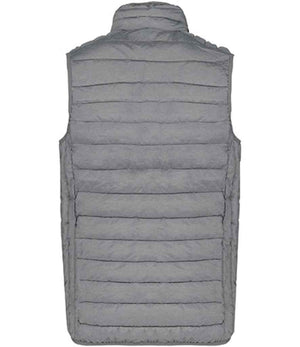 Kariban Lightweight Padded Bodywarmer Marl Silver