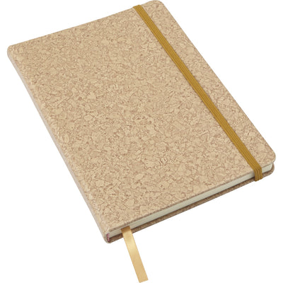 Branded Balvail Notebook with cork print (approx. A5)