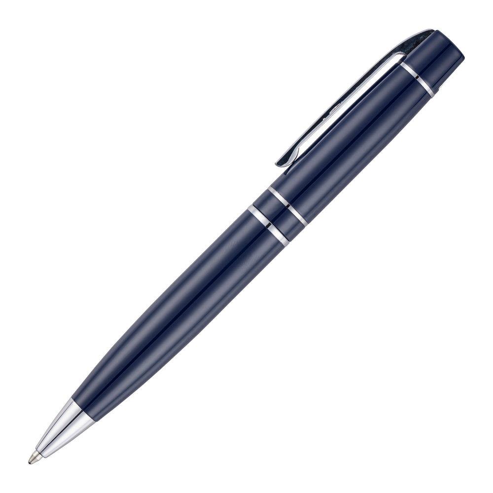 Branded DUKE ball pen with chrome trim