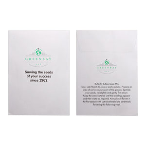 Seed Pack in White Paper Envelope