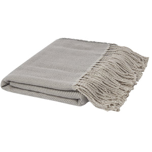 Haven herringbone throw blanket