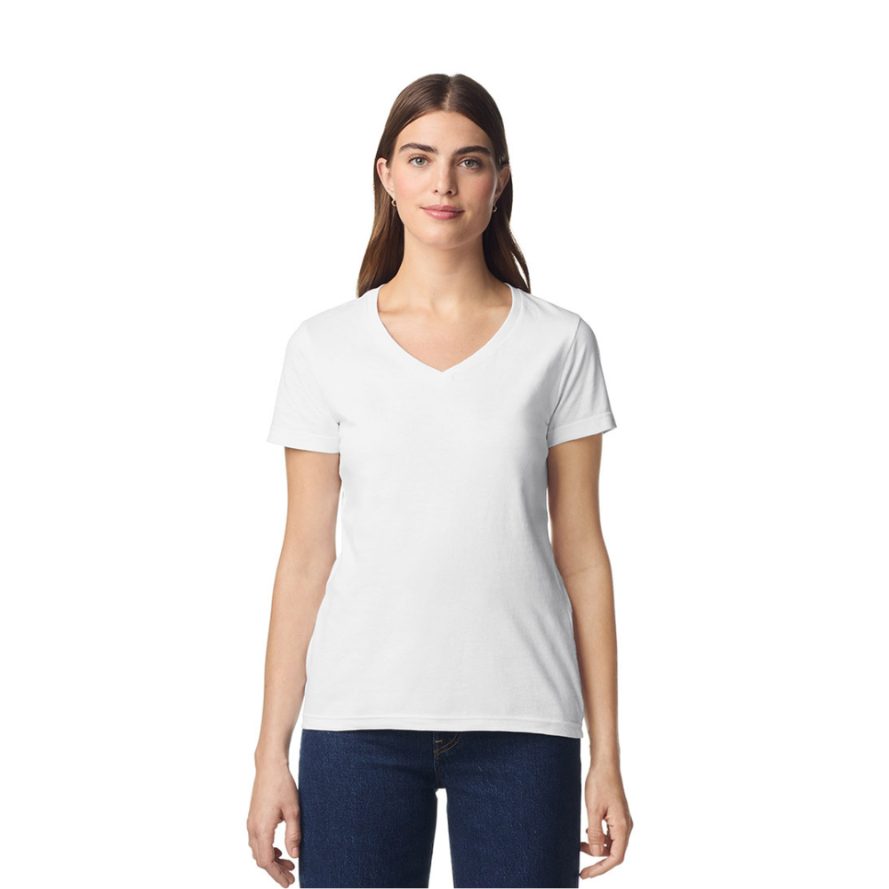 Gildan Ladies SoftStyle® V Neck T-Shirt
