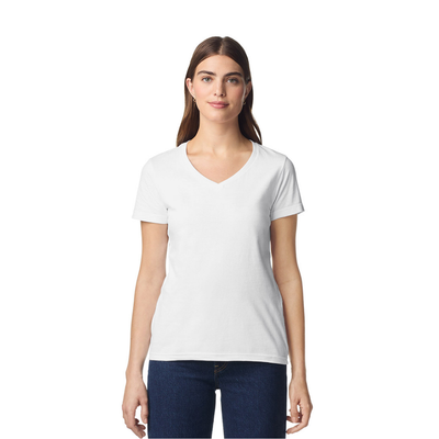 Gildan Ladies SoftStyle® V Neck T-Shirt