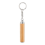 Branded Mini bamboo torch with keyring