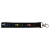15mm Recycled PET Dye Sublimation Print Loop Keyring (UK Made)