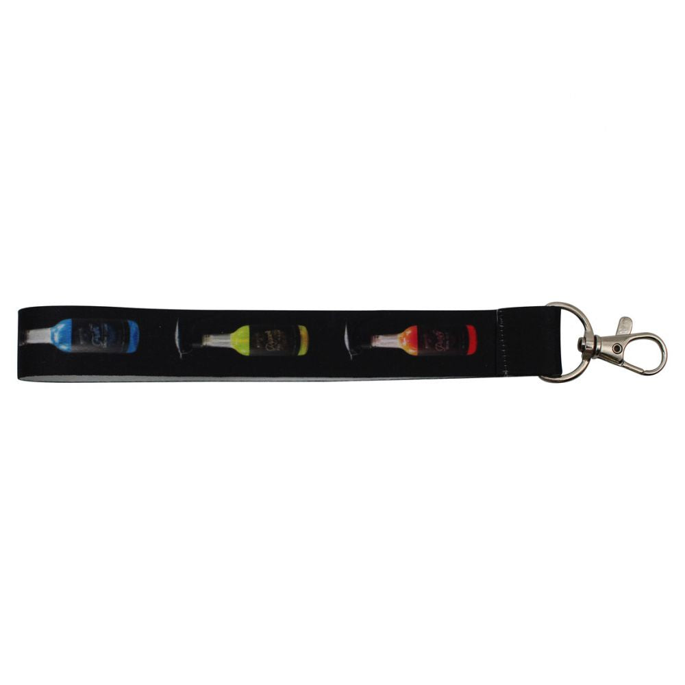 Branded 15mm Recycled PET Dye Sublimation Print Loop Keyring (UK Made)