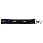 Branded 15mm Recycled PET Dye Sublimation Print Loop Keyring (UK Made)