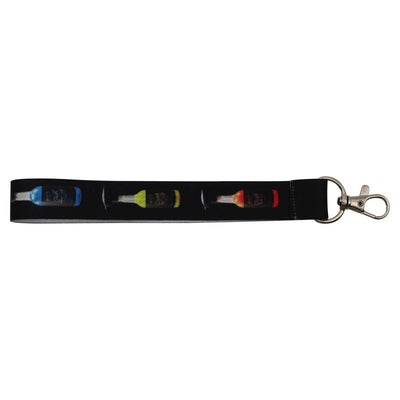 Branded 15mm Recycled PET Dye Sublimation Print Loop Keyring (UK Made)