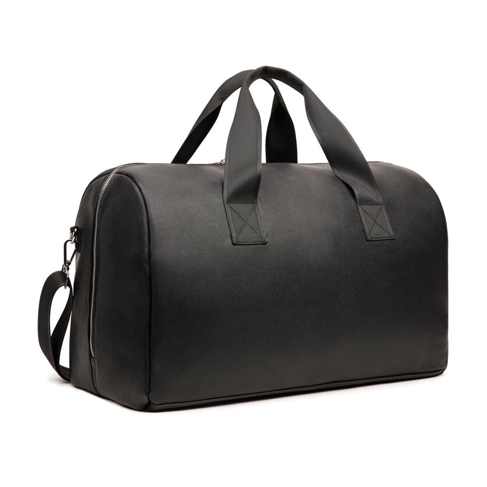 Branded VINGA Bermond RCS recycled PU weekend bag