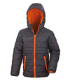 Result Core Kids Padded Jacket Black/Orange