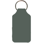 Recycled Imitation Leather Key Fob - Square Shape