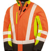 Result Recycled Three Layer Printable 3-Tone Safety Soft Shell Jacket