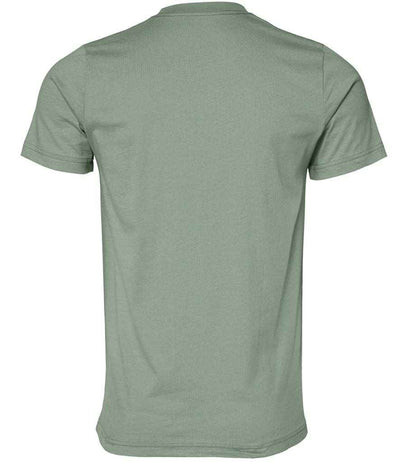 Canvas Unisex Crew Neck T-Shirt Sage Green