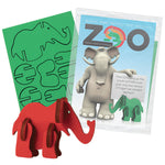 3-D Foam Puzzles. Available in 10 Animal Shapes