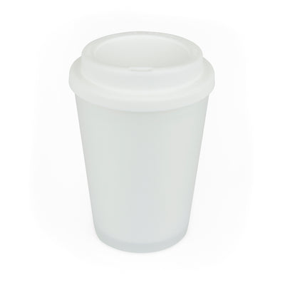 Haddon 350ml double wall Frosted Translucent tumbler