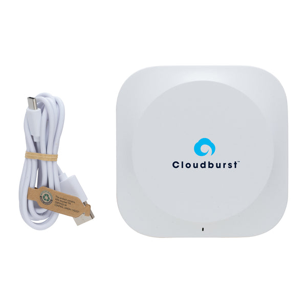 Branded Oregon RCS recycled plastic and cork 10W wireless