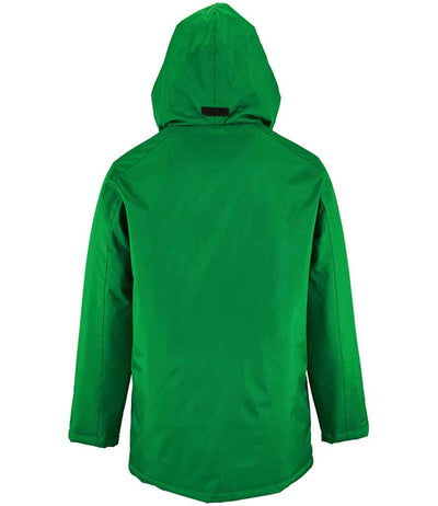 SOL'S Unisex Robyn Padded Jacket Kelly Green