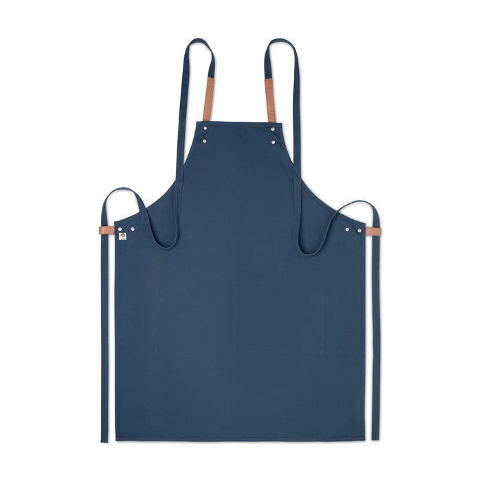 Branded Organic cotton apron 340 gr/m²