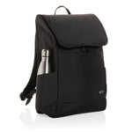 Branded Swiss Peak Fern AWARE™ RPET all over zipper 15.6" backpack