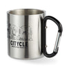 Branded Metal mug & carabiner handle