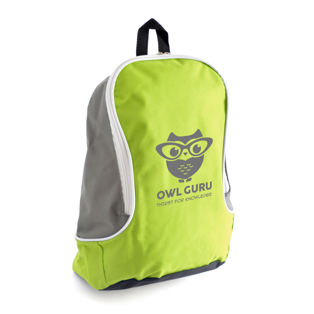 Branded 600D polyester rucksack