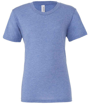Canvas Unisex Tri-Blend T-Shirt Blue Tri-Blend