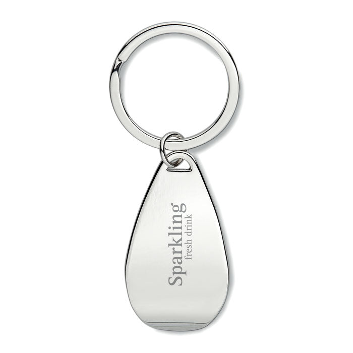 Branded Bottle opener key ring