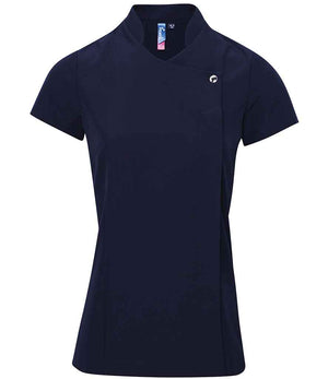 Premier Ladies Blossom Short Sleeve Tunic Navy