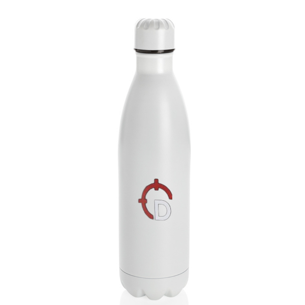 Branded Solid colour vacuum stainless steel bottle 750ml