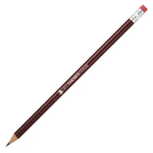 HB PENCIL sharpened with rubber tipped