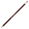 Branded HB PENCIL sharpened with rubber tipped