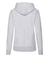 Fruit of the Loom Classic Lady Fit Hooded Sweatshirt Heather Grey