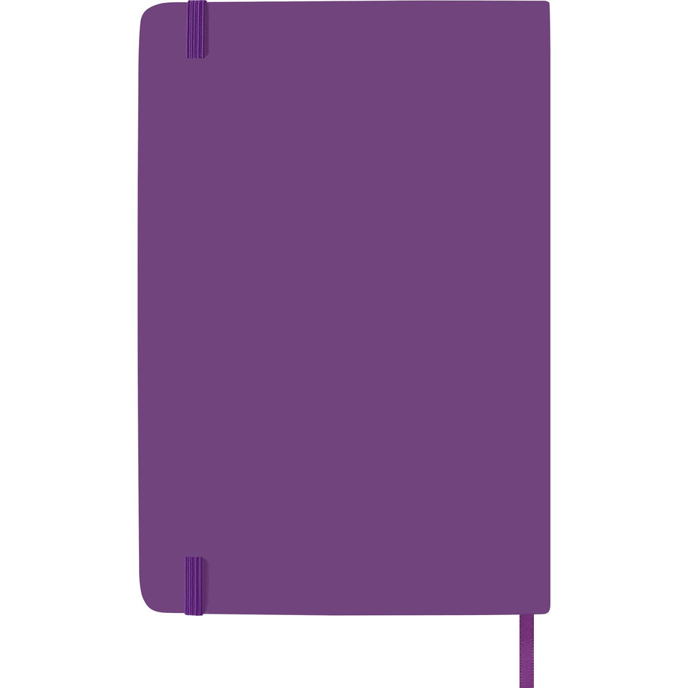 Branded Peverey Notebook soft feel (approx. A5)