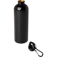 Oregon 750 ml RCS certified single wall stainless steel water bottle with carabiner