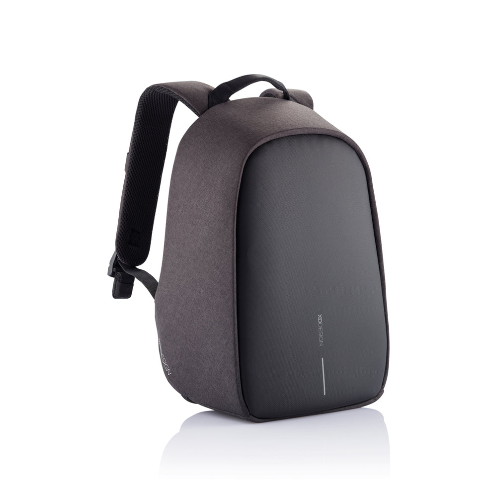Bobby Hero Small, Anti-theft backpack Black, Black
