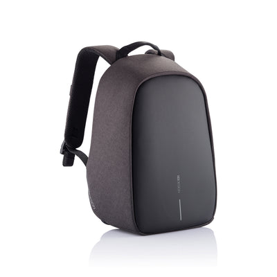 Bobby Hero Small, Anti-theft backpack Black, Black