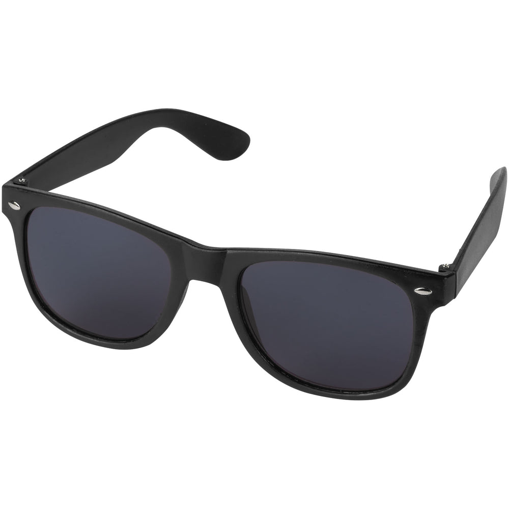 Branded Sun Ray recycled plastic sunglasses