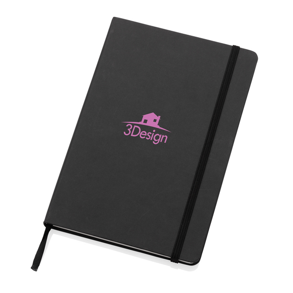 Branded Craftstone A5 recycled kraft and stonepaper notebook