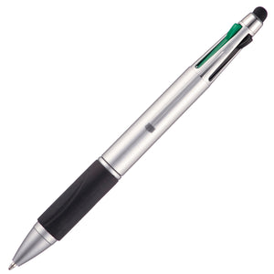 Trojan 4-Ink Stylus Pen | Branded Trojan 4-ink Stylus plastic pen