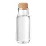 Glass bottle cork lid 600 ml