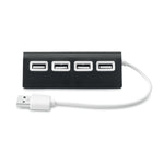 4 port USB hub with cable