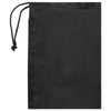 Branded Huggy fleece plaid blanket with carry pouch