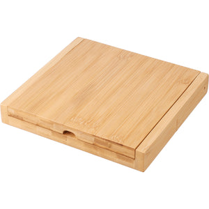 The Zea - Bamboo cheese board set (5pc)