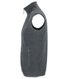 SOL'S Unisex Factor Recycled Micro Fleece Bodywarmer Charcoal