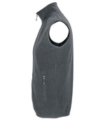 SOL'S Unisex Factor Recycled Micro Fleece Bodywarmer Charcoal