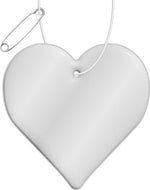 Branded RFX™ H-09 heart reflective TPU hanger