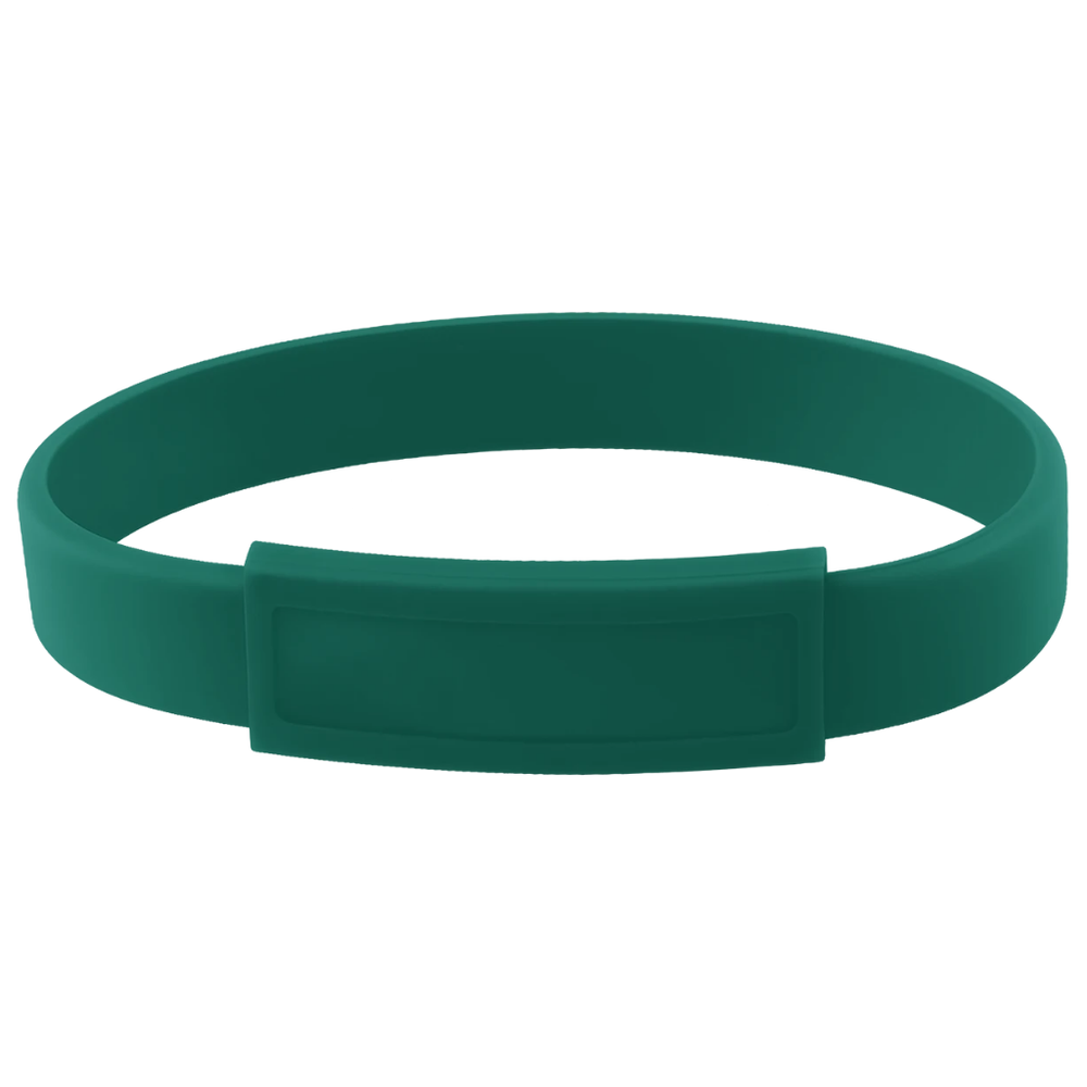 Silicone Wristband with Branded Label