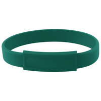 Silicone Wristband with Branded Label